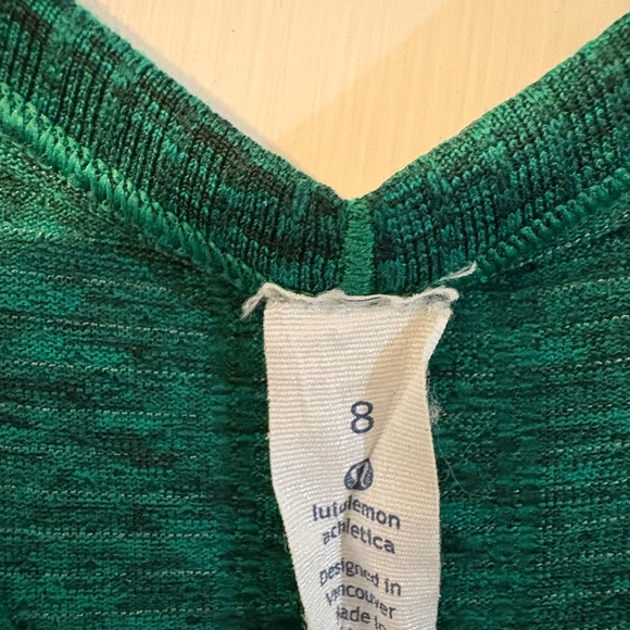 lululemon athletica Teal Racerback Tank Top - Picture 3 of 3